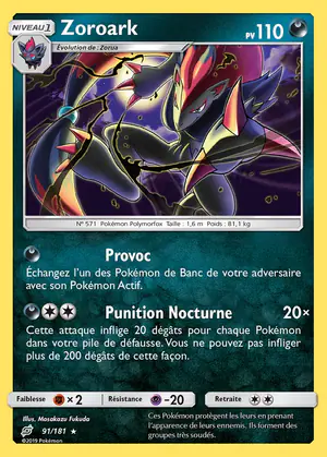 Zoroark 91/181