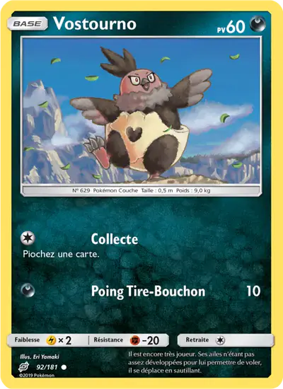 Image de la carte Pokemon Vostourno 92/181