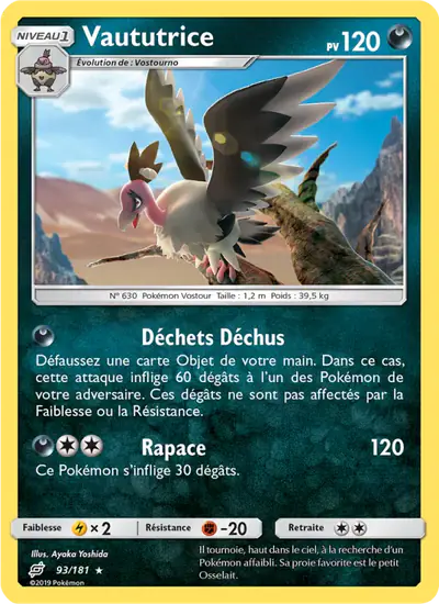 Image de la carte Pokemon Vaututrice 93/181