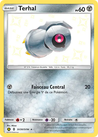 Image de la carte Pokemon Terhal SV30/68