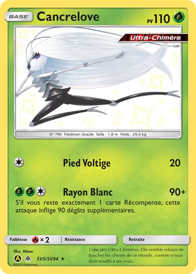 Image de la carte Pokemon Cancrelove SV5/68