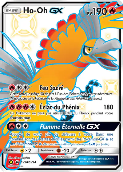 Image de la carte Pokemon Ho-Oh GX SV50/68