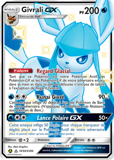 Image de la carte Pokemon Givrali GX SV55/68
