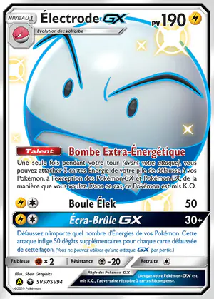 &Eacute;lectrode GX SV57/SV94