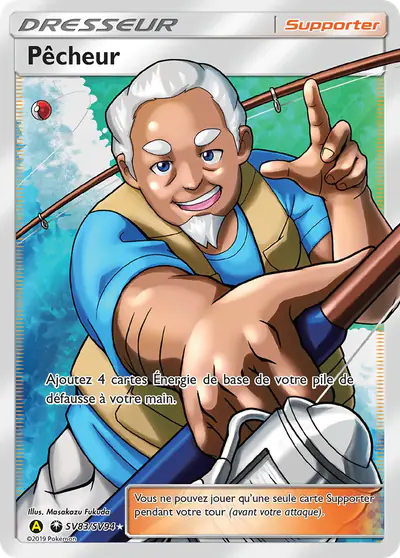 Image de la carte Pokemon Pêcheur SV83/68