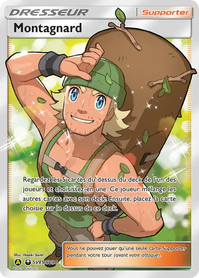 Image de la carte Pokemon Montagnard SV85/68
