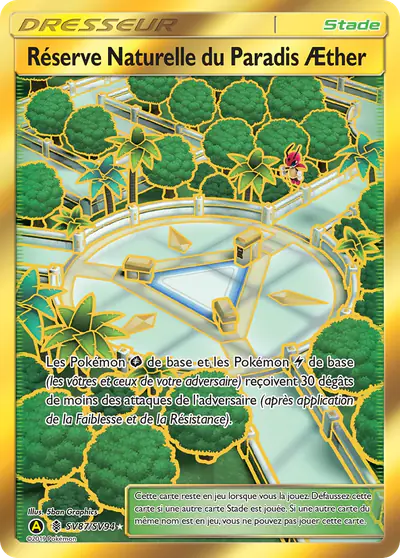 Image de la carte Pokemon Réserve Naturelle du Paradis Æther SV87/68