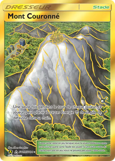 Image de la carte Pokemon Mont Couronné SV89/68