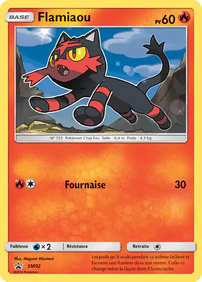 Image de la carte Pokemon Flamiaou SM02/248