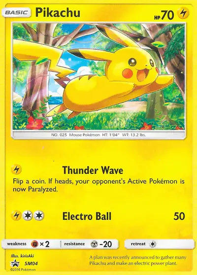 Image de la carte Pokemon Pikachu SM04/248