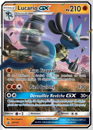 Lucario GX SM100