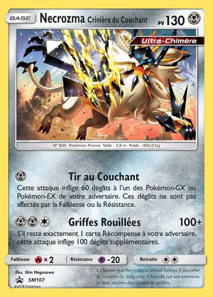 Necrozma Crini&egrave;re du Couchant SM107