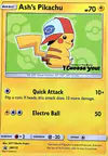 Image de la carte Pikachu de Sacha SM112/