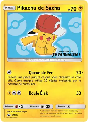 Pikachu de Sacha SM113