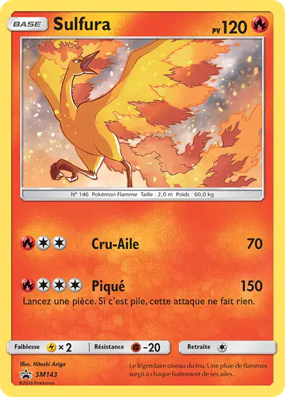 Image de la carte Pokemon Sulfura SM143/248