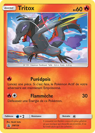 Image de la carte Pokemon Tritox SM154/248