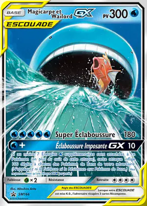 Magicarpe et Wailord GX SM166