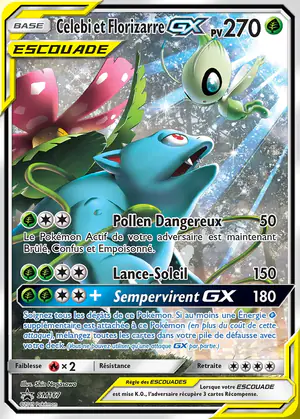 Celebi et Florizarre GX SM167