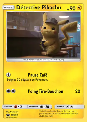 D&eacute;tective Pikachu SM190