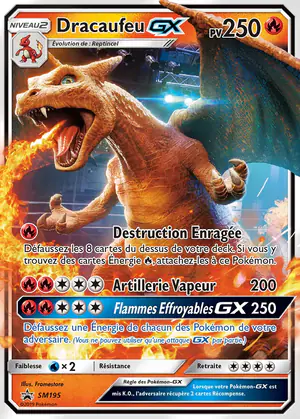 Dracaufeu GX SM195