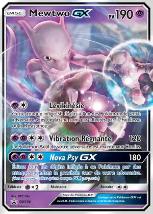 Mewtwo GX SM196