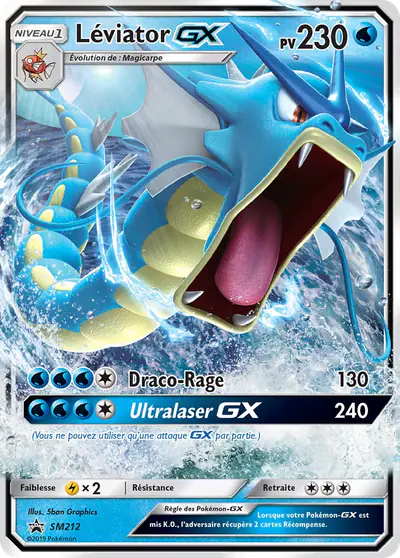 Image de la carte Pokemon Léviator GX SM212/248