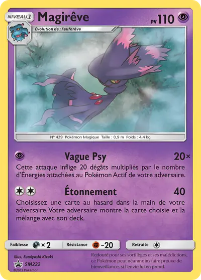 Image de la carte Pokemon Magirêve SM222/248