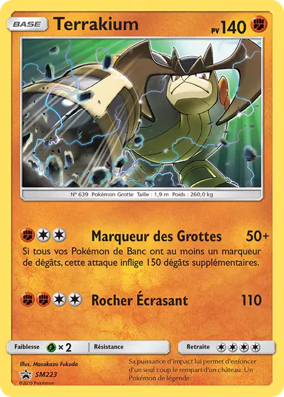 Image de la carte Pokemon Terrakium SM223/248