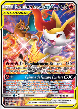 Dracaufeu et Roussil GX SM230
