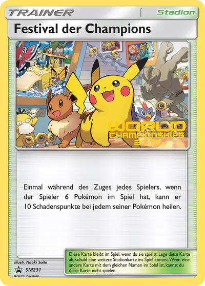 Image de la carte Pokemon Festival des Champions SM231/248