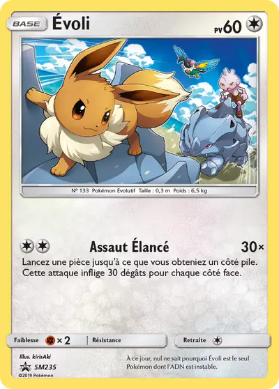 Image de la carte Pokemon Évoli SM235/248