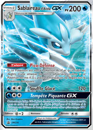 Sablaireau d'Alola GX SM236
