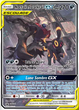 Noctali et Darkrai GX SM241