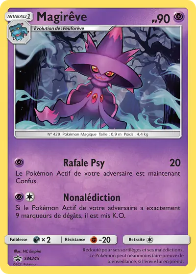 Image de la carte Pokemon Magirêve SM245/248