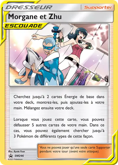 Image de la carte Pokemon Morgane et Zhu SM246/248