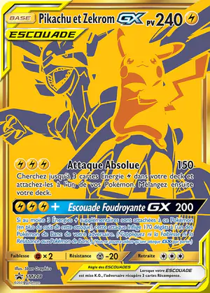 Pikachu et Zekrom GX SM248