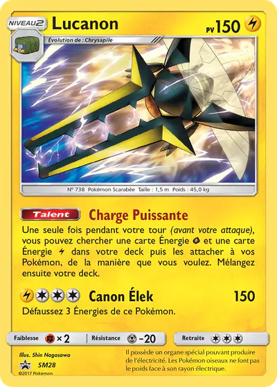 Image de la carte Pokemon Lucanon SM28/248