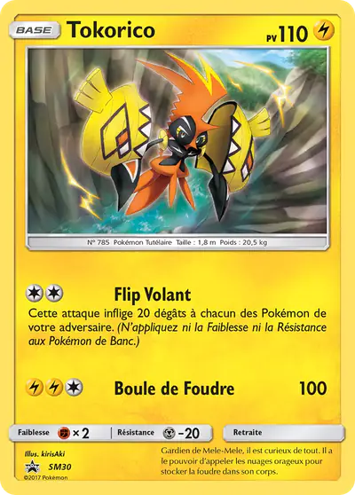 Image de la carte Pokemon Tokorico SM30/248