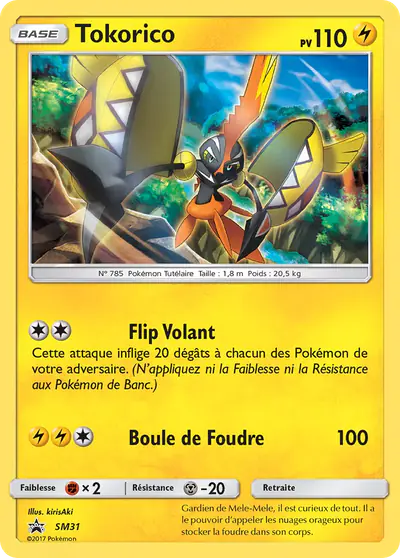 Image de la carte Pokemon Tokorico SM31/248
