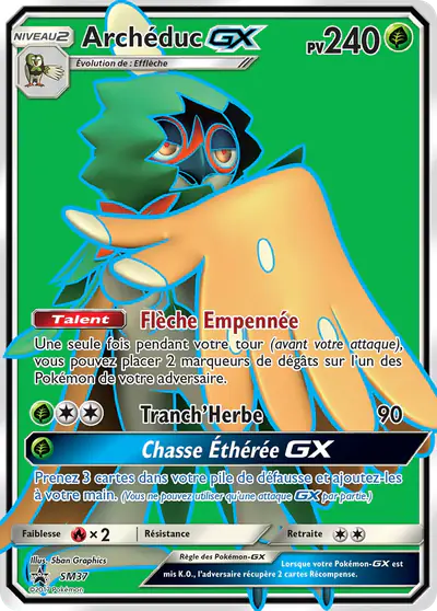 Image de la carte Pokemon Archéduc GX SM37/248