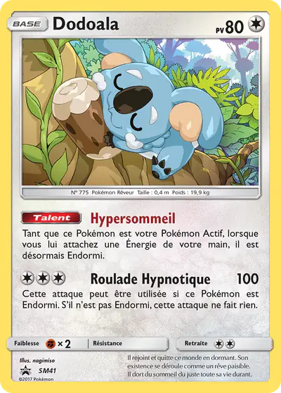 Image de la carte Pokemon Dodoala SM41/248