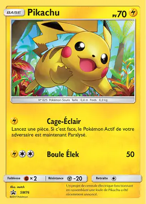 Pikachu SM76