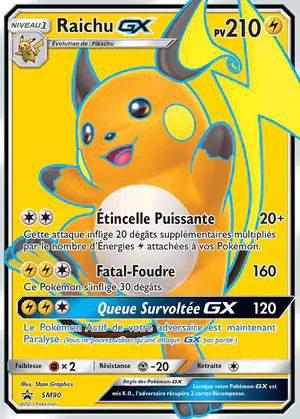 Raichu GX SM90