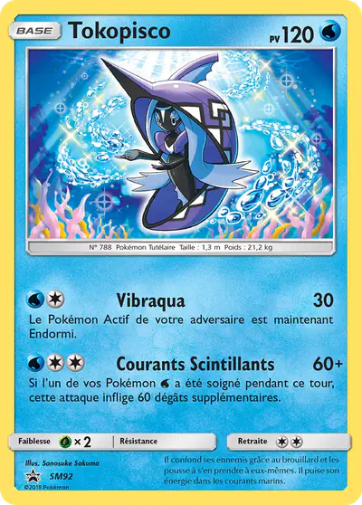 Image de la carte Pokemon Tokopisco SM92/248