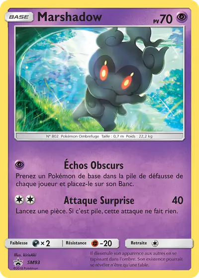 Image de la carte Pokemon Marshadow SM93/248