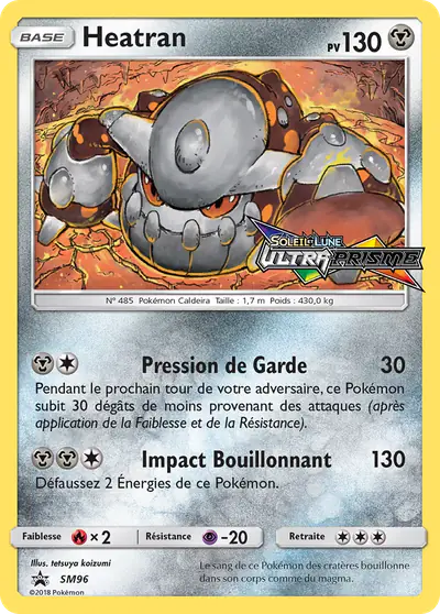 Image de la carte Pokemon Heatran SM96/248