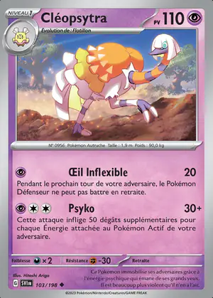 Cl&eacute;opsytra 103/198
