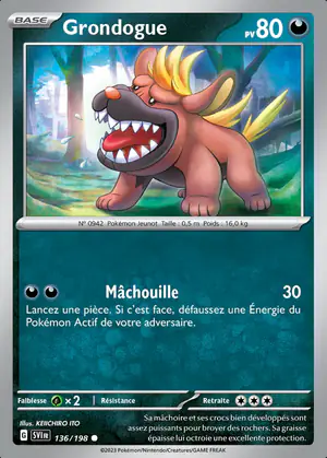 Grondogue 136/198