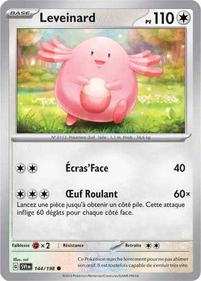 Image de la carte Pokemon Leveinard 144/198