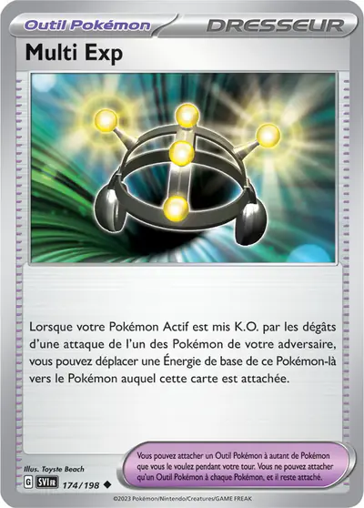 Image de la carte Pokemon Multi Exp 174/198